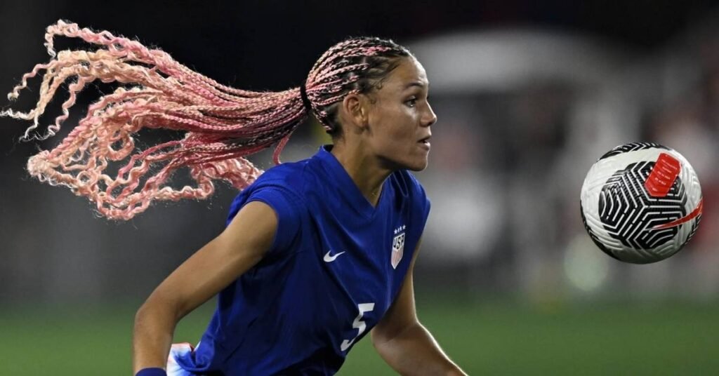 She supported Trinity at the 2024 Paris Olympics