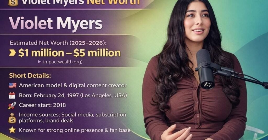 Monthly Income of Violet Myers