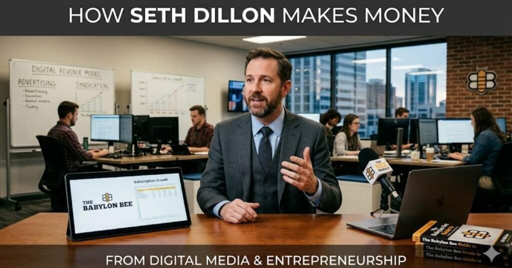 How Seth Dillon Makes Money